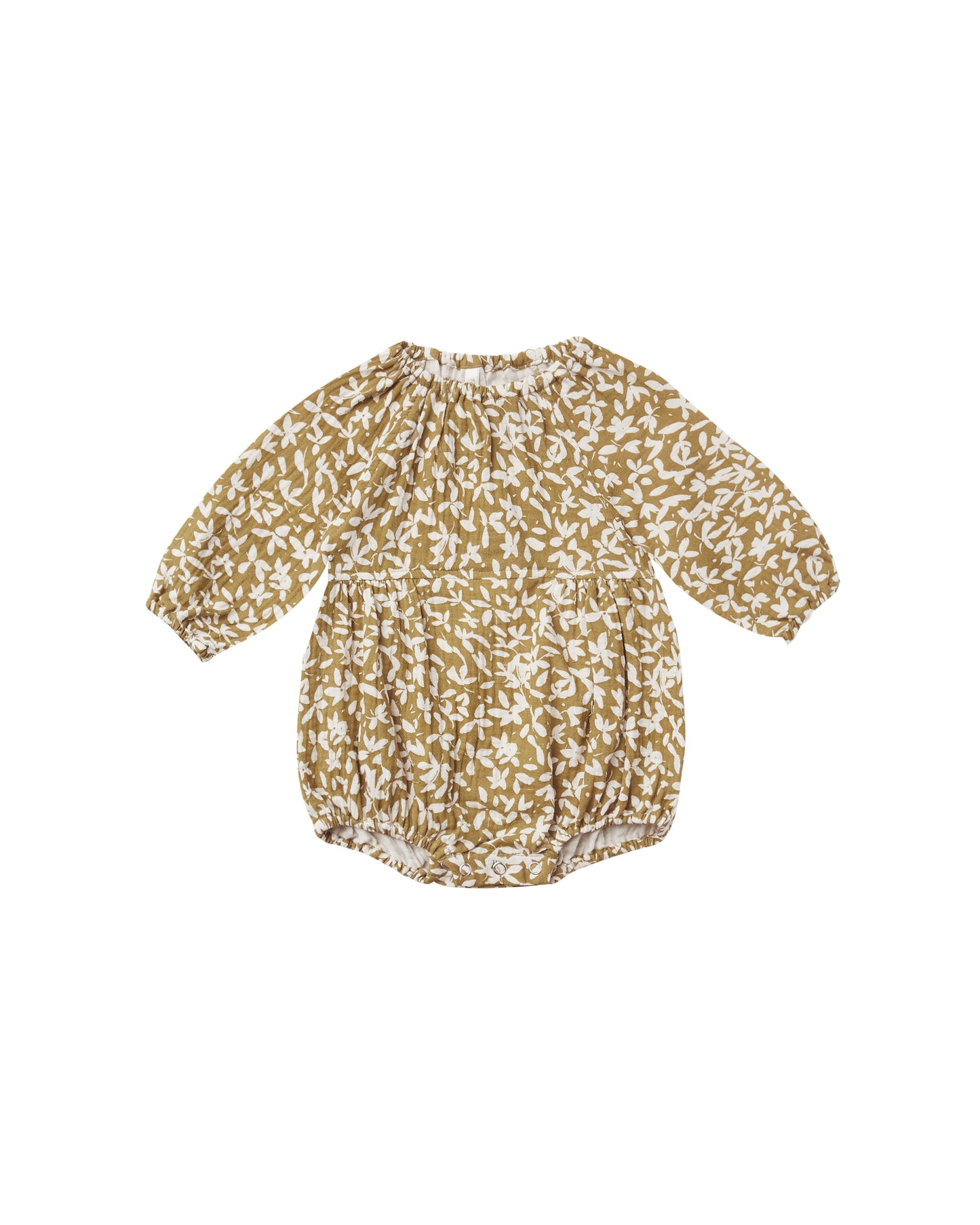 DITSY FLORAL LONG SLEEVE BUBBLE ROMPER