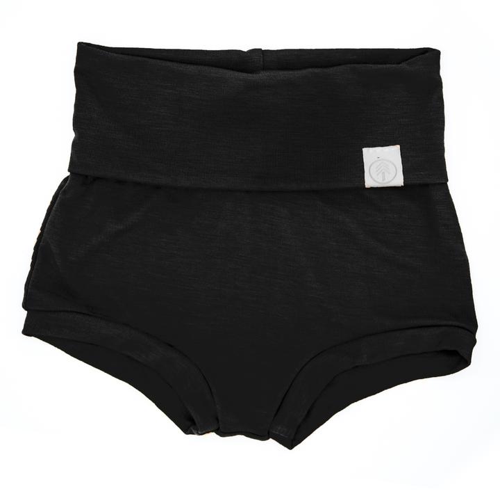 BAMBOO BLOOMERS - SHORTIES - BLACK
