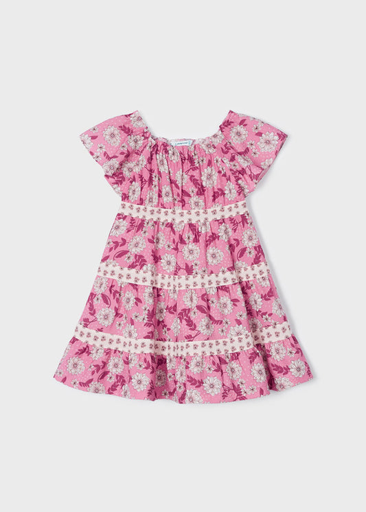MSYOTSL PEONY PRINTED DRESS