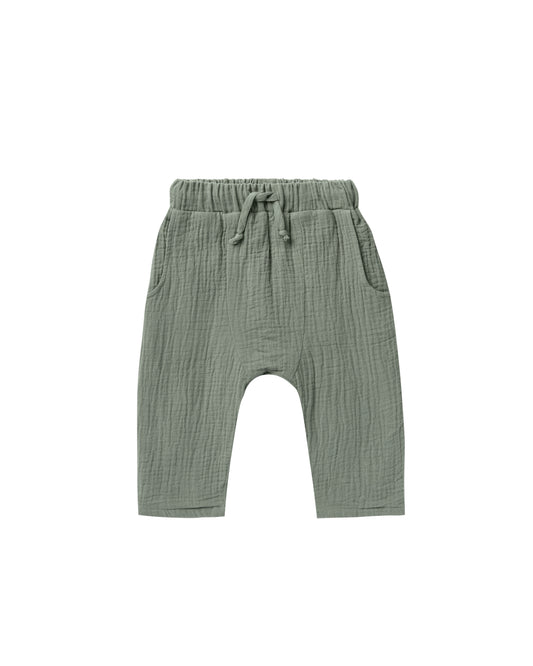 HAWTHORNE TROUSER - AQUA