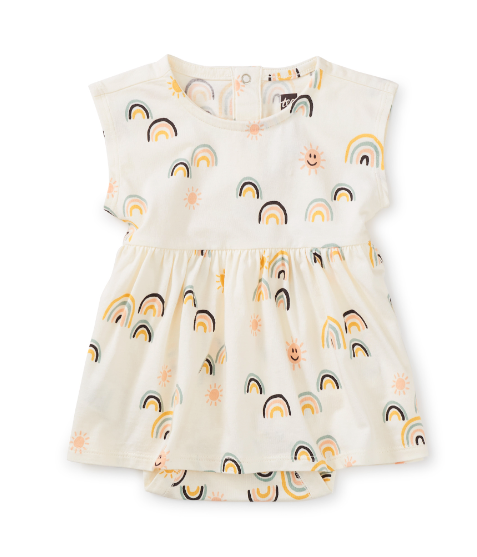TEA COLLECTION BABY BODYSUIT DRESS