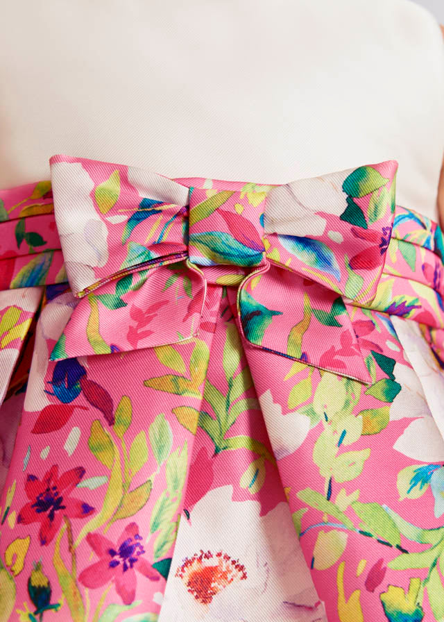 ABEL & LULA COMBINED MIKADO DRESS