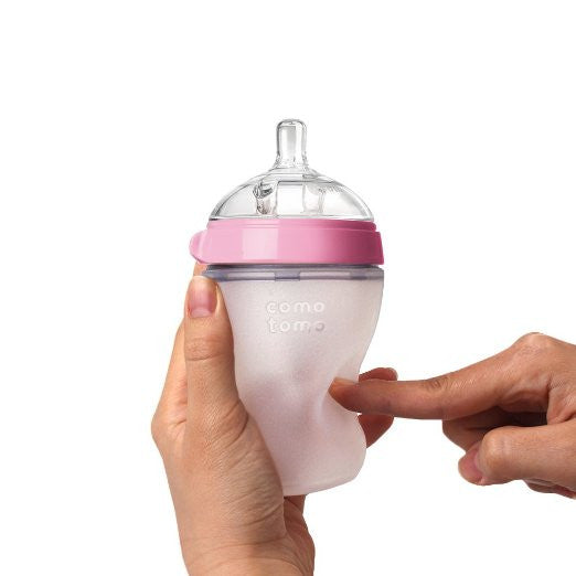 BABY BOTTLE 5OZ PINK SINGLE