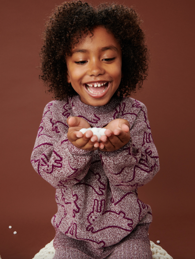 BUNNY HOP MARLED TUNIC TOP