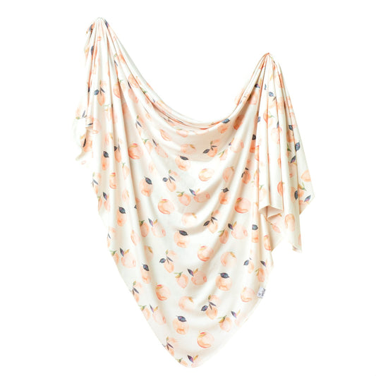 COPPER PEARL KNIT SWADDLE - CAROLINE