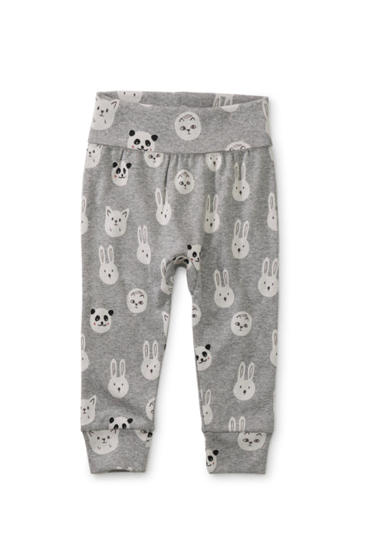 TEA COLLECTION FOLD OVER WAIST BABY PANTS