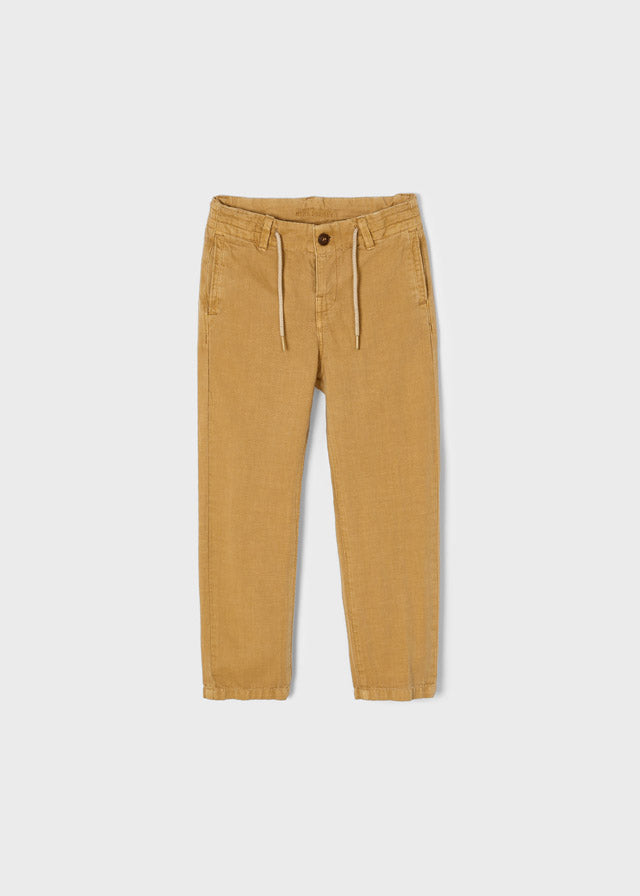 MAYORAL LINEN TWILL PANTS
