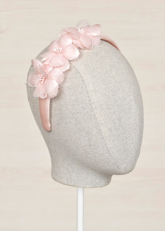 ABEL + LULA FLOWERS HEADBAND - PINK
