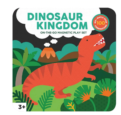 DINOSAUR KINGDOM MAGNETIC PLAY SET