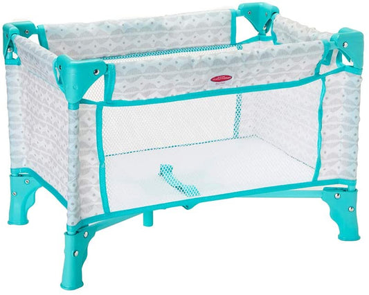 MADAME ALEXANDER SOFT GRAY PACK AND PLAY