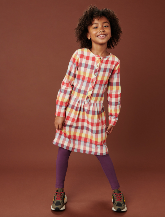 TEA LEGGINGS - PURPLE PLUM