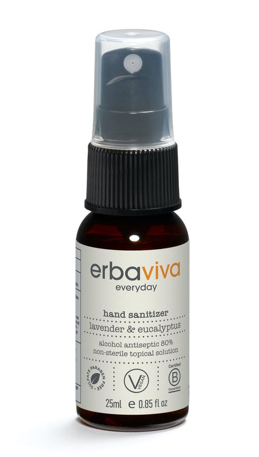 ERBAVIVA LAVENDER EUCALYPTUS HAND SANITIZER - MINI