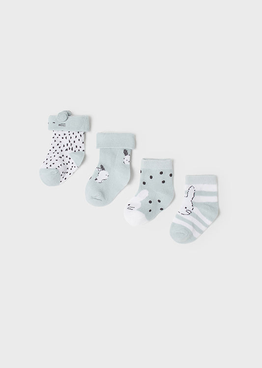 MAYORAL SOCKS SET 4 PAIRS - MINT