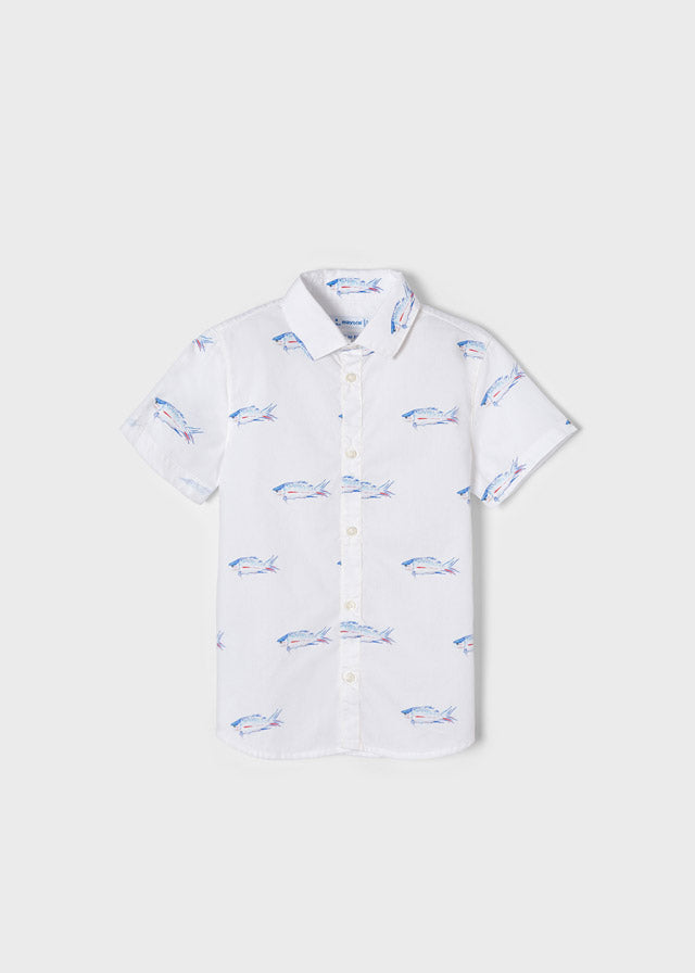MAYORAL SHORT SLEEVE PRINTED SHIRT