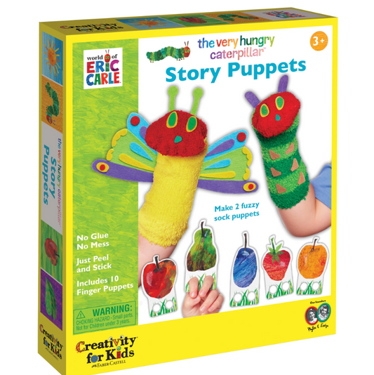 VERY HUNGRY CATERPILLAR STORY PUPPETS