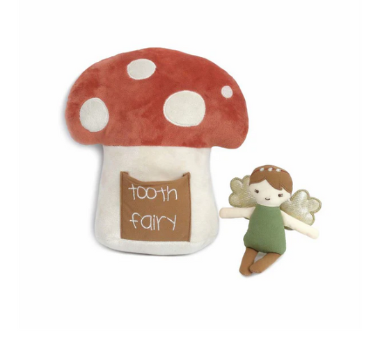 MON AMI WOODLAND FAIRY TOOTH FAIRY PILLOW SET