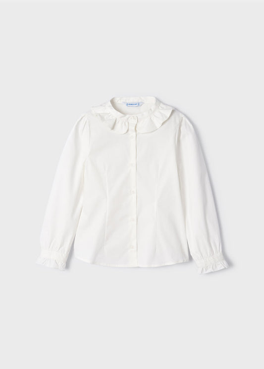 MAYORAL POPLIN BLOUSE