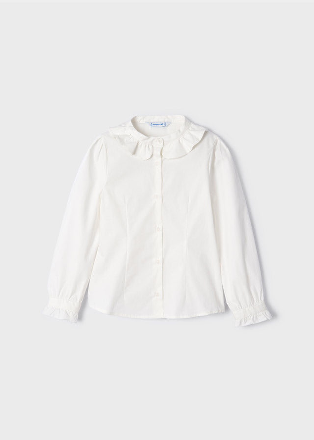MAYORAL POPLIN BLOUSE
