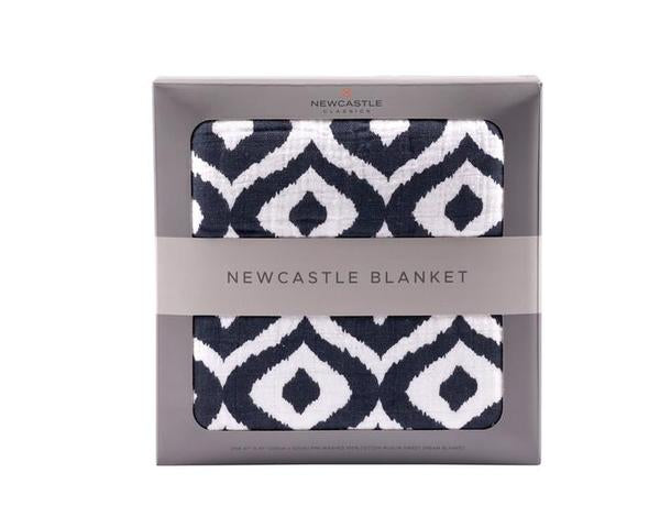 MOROCCAN BLUE NEWCASTLE BLANKET