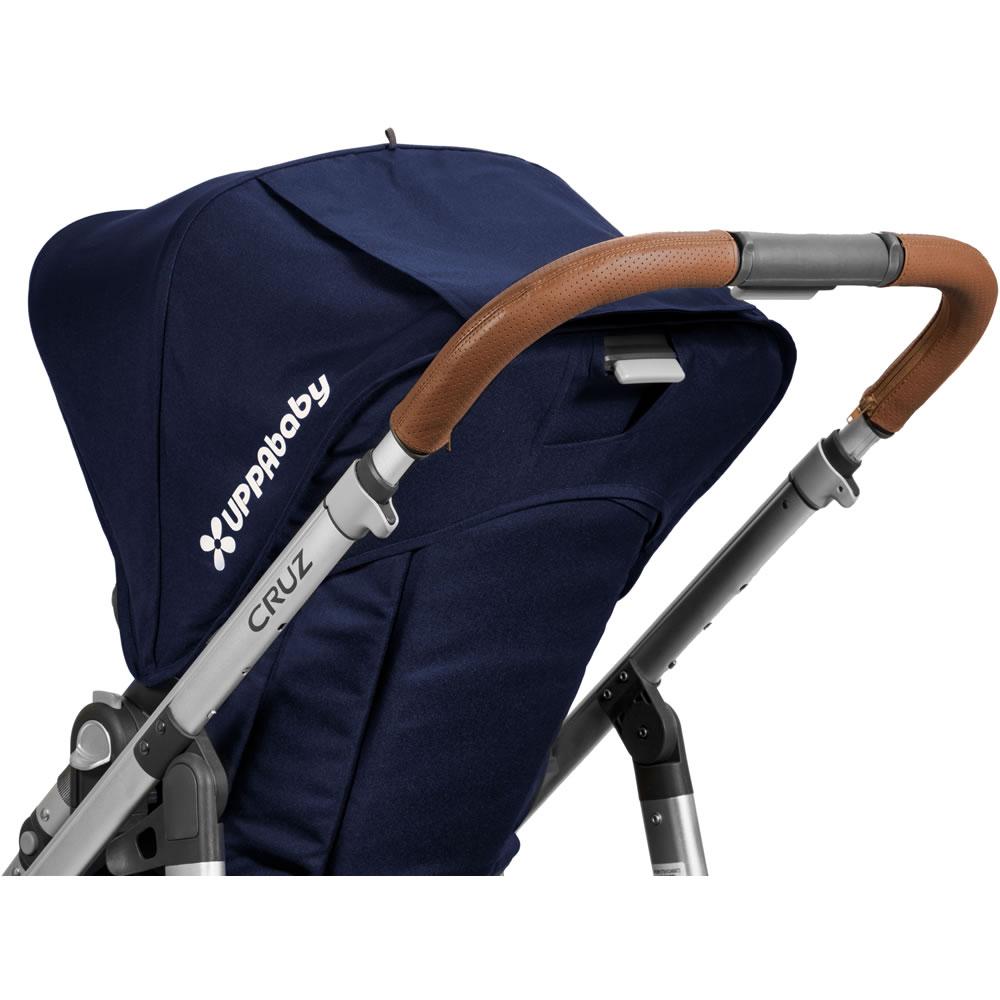 UPPABABY CRUZ LEATHER HANDLEBAR COVERS - SADDLE