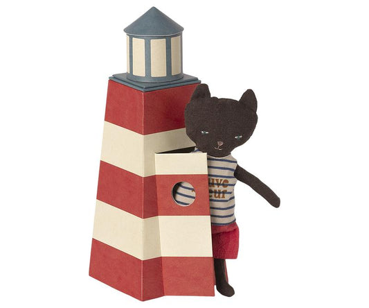 MAILEG SAUVETEUR, TOWER WITH CAT
