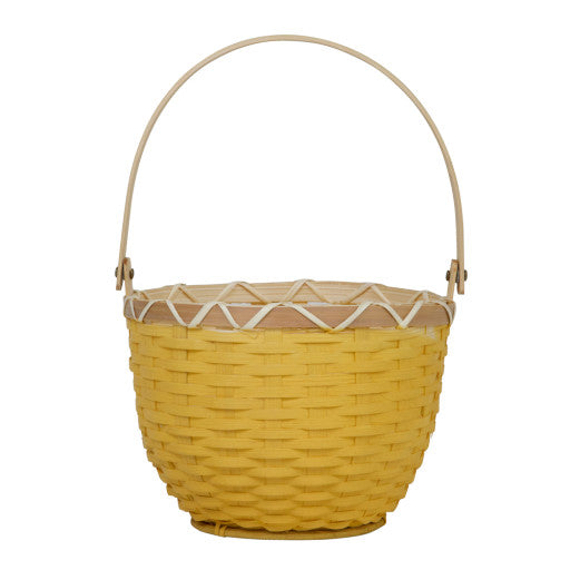 BLOSSOM BASKET SMALL - MUSTARD - MUSTARD