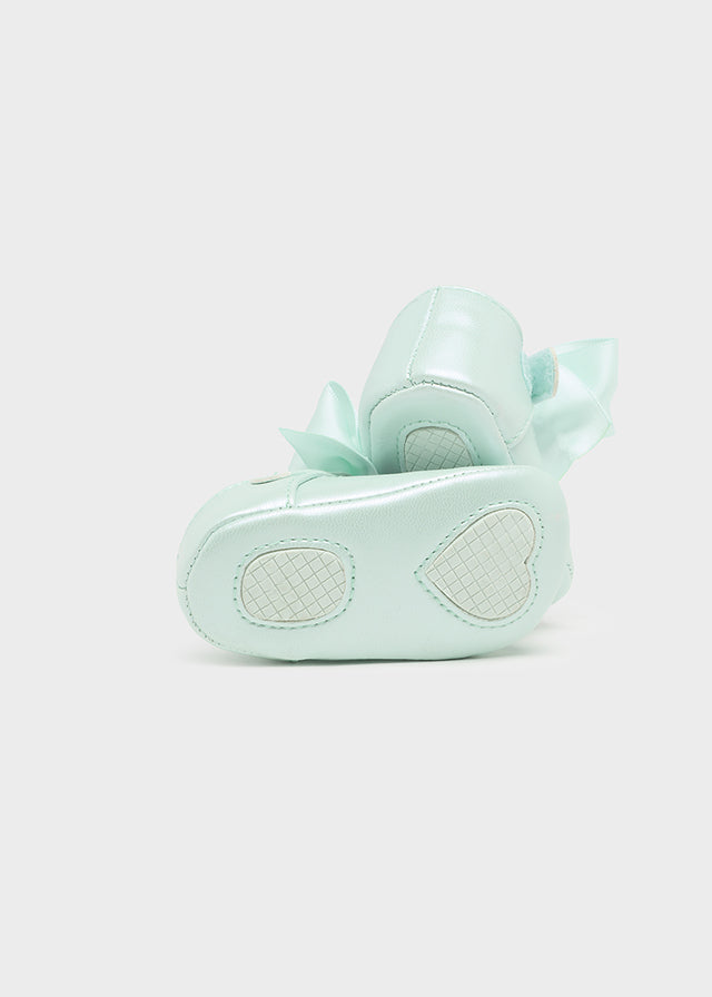 MAYORAL BOW BUCKLE SHOE - AQUA