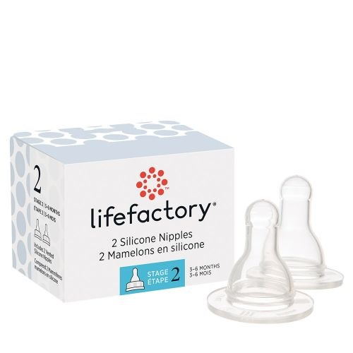 LIFEFACTORY SILICONE NIPPLES