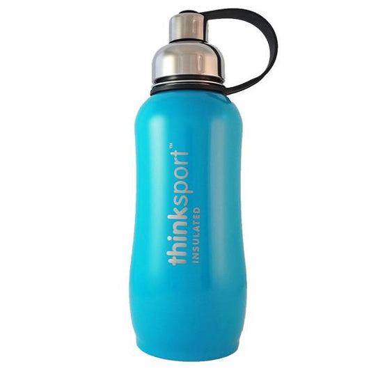 THINKBABY INSULATED SPORTS BOTTLE 25OZ LIGHT BLUE