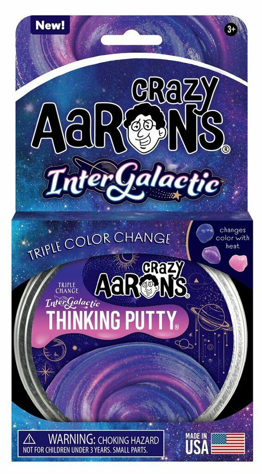 INTERGALACTIC THINKING PUTTY 4" TIN