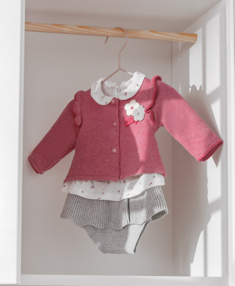 MAYORAL 3 PIECE KNITTED SKIRT SET