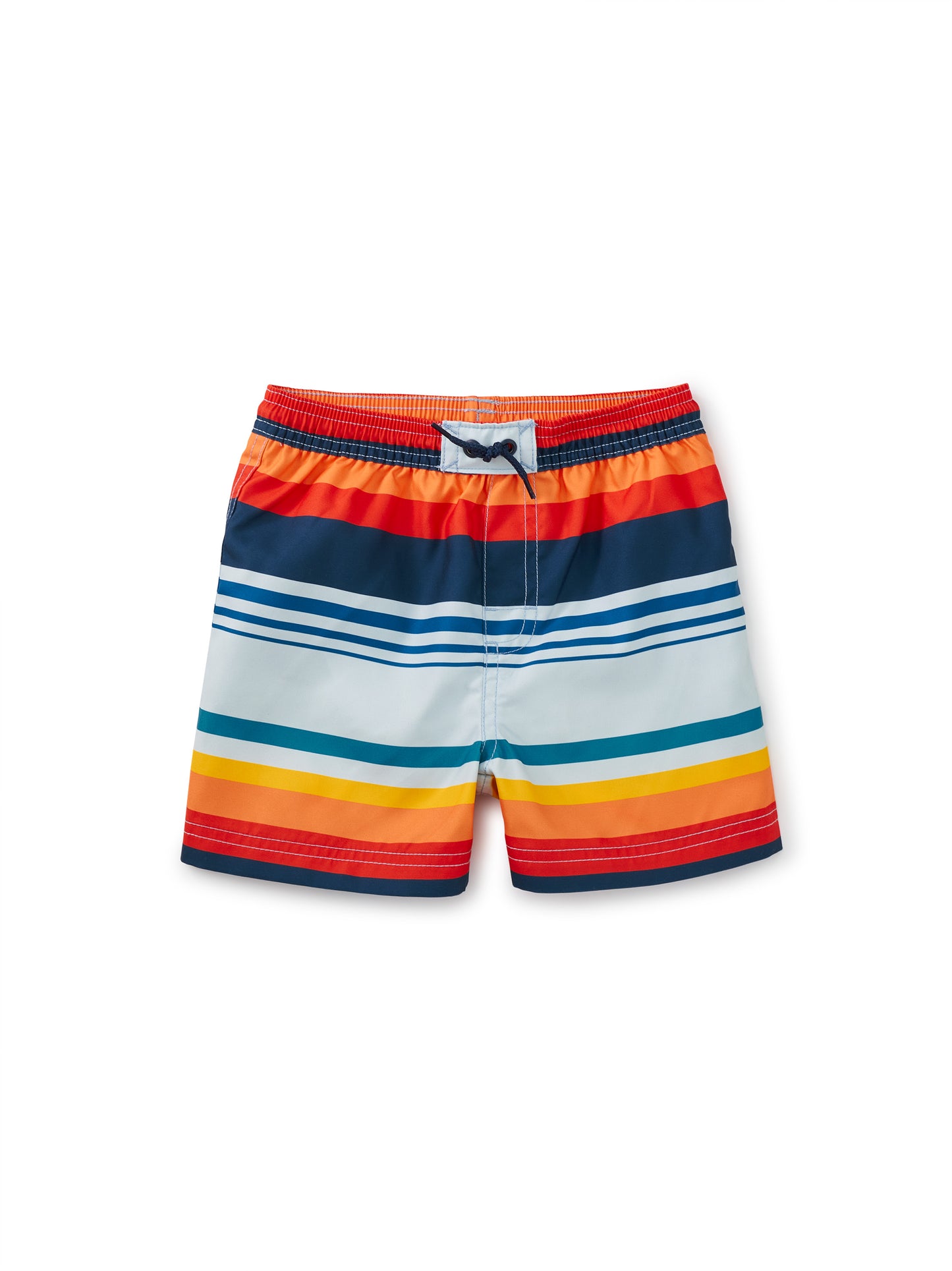 TEA SHORTIE SWIM TRUNKS - CAIRO STRIPE