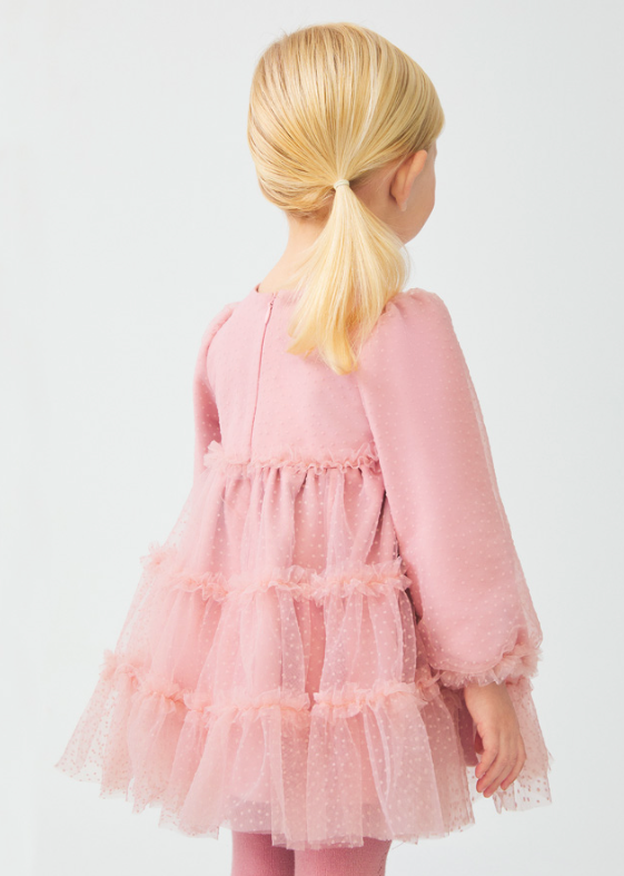 ABEL & LULA PLUMETI TULLE DRESS