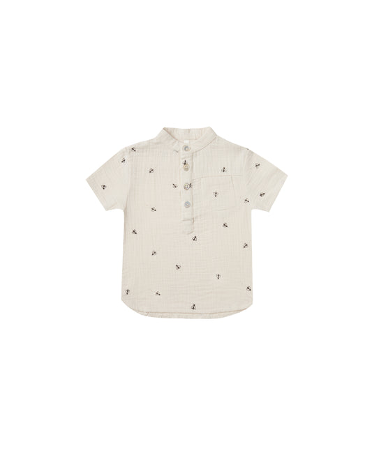 BEES SHORT SLEEVE MASON SHIRT
