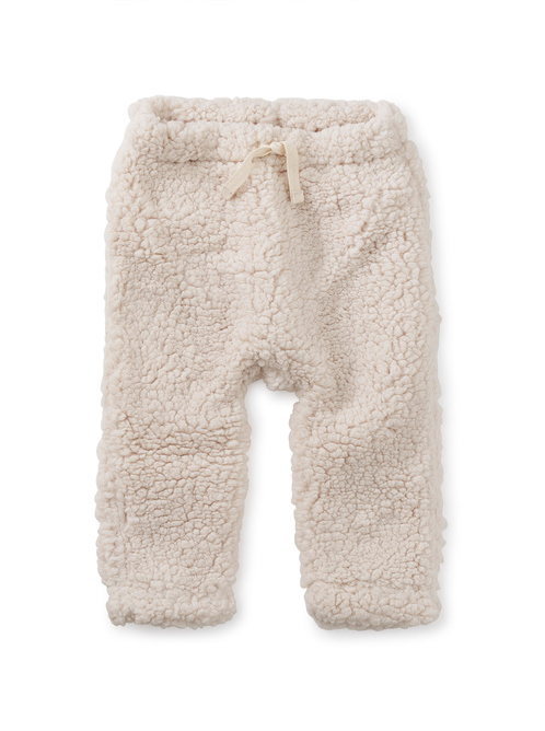 TEA SHERPA BABY PANTS
