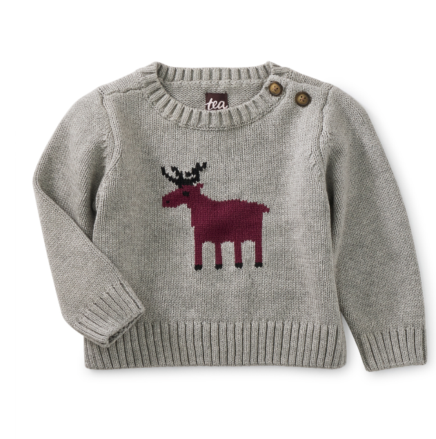 MOOSE BABY SWEATER