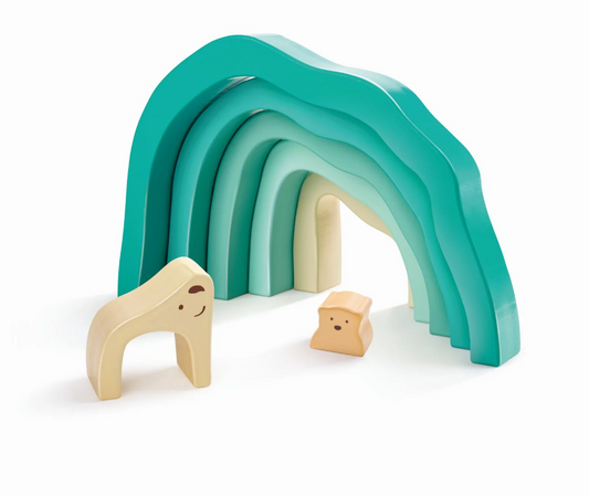 ARTIC POLAR BEAR STACKING BLOCKS