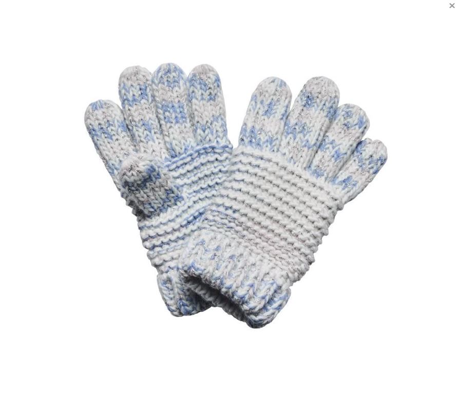 KIDS MULTICOLOR YARN GLOVES