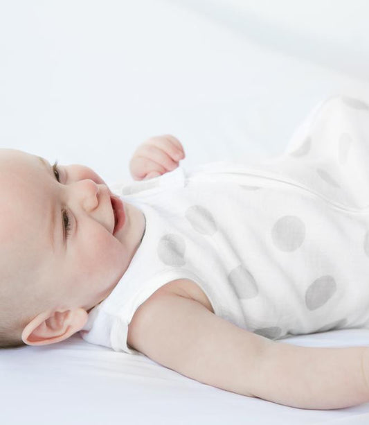 MUSLIN DOT DREAMSACK 03 MONTH SILVER