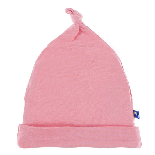 KICKEE PANTS BASIC KNOT HAT STRAWBERRY