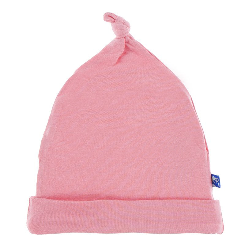 KICKEE PANTS BASIC KNOT HAT STRAWBERRY