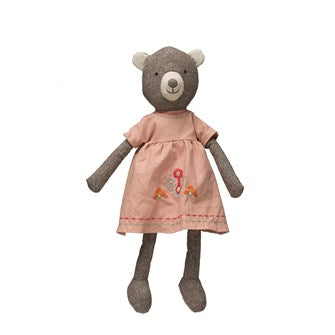 FABRIC BEAR IN DRESS