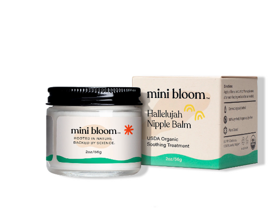 mini bloom nipple balm organic