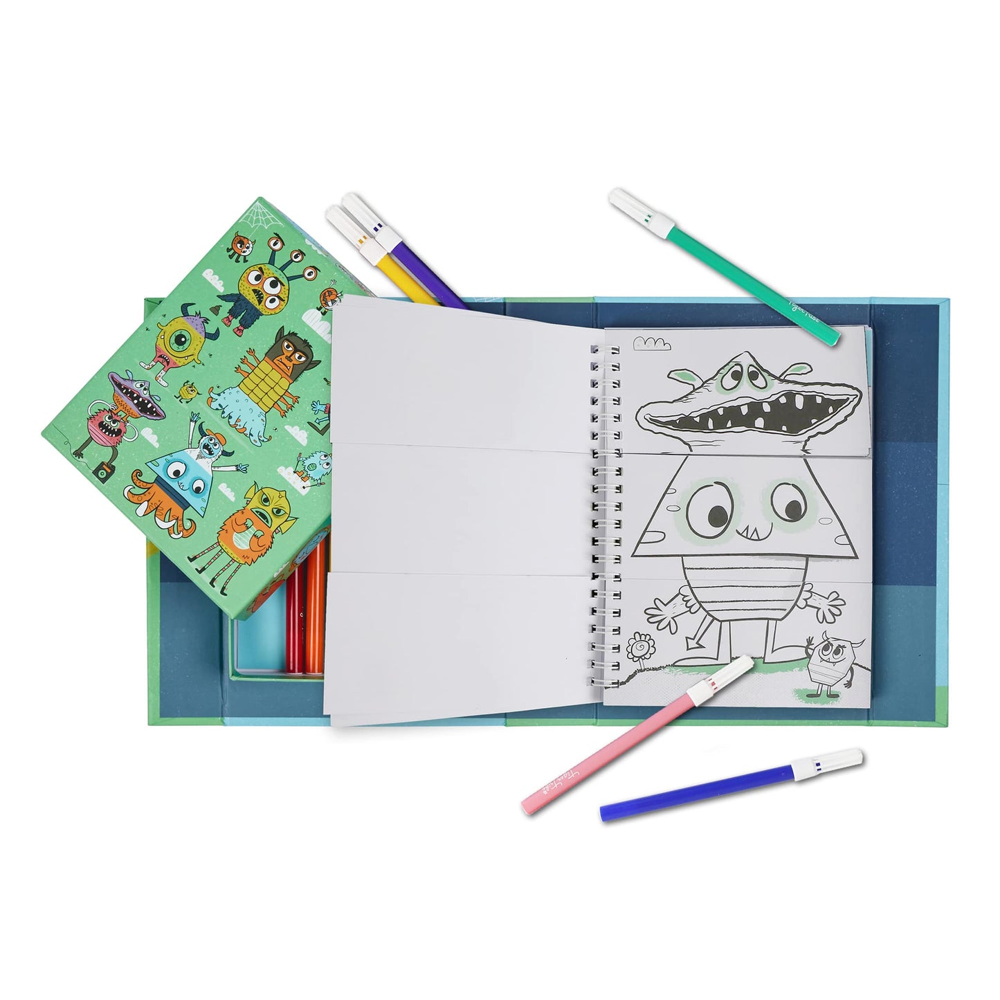 MONSTER MASH COLORING SET