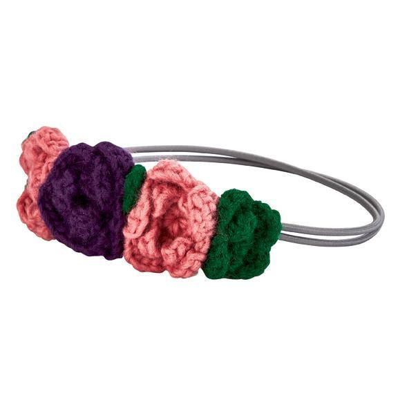 THREE FLOWER HEADBAND