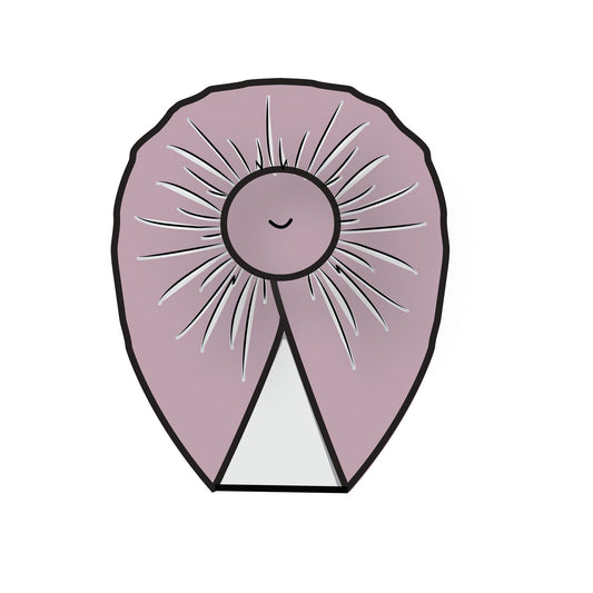 MODERN BASICS HEADWRAP LILAC