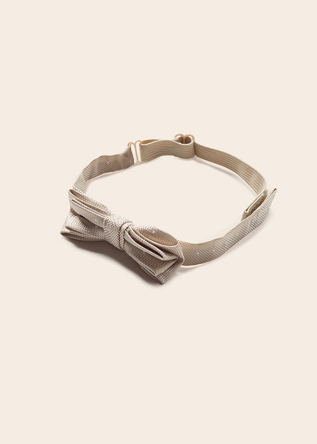 MAYORAL LONG SLEEVE SHIRT WITH BOW TIE