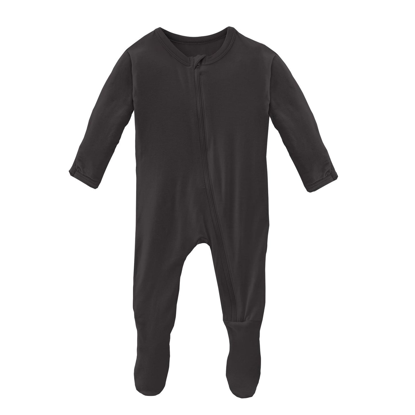 SOLID BLACK ONSIE ZIPPER