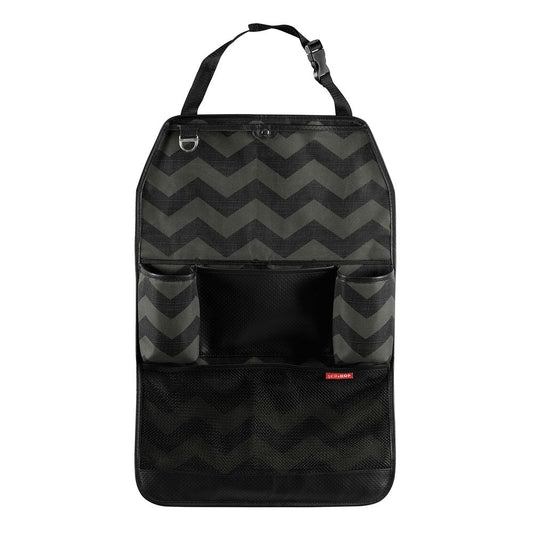 BACKSEAT ORGANIZER TONAL CHEVRON