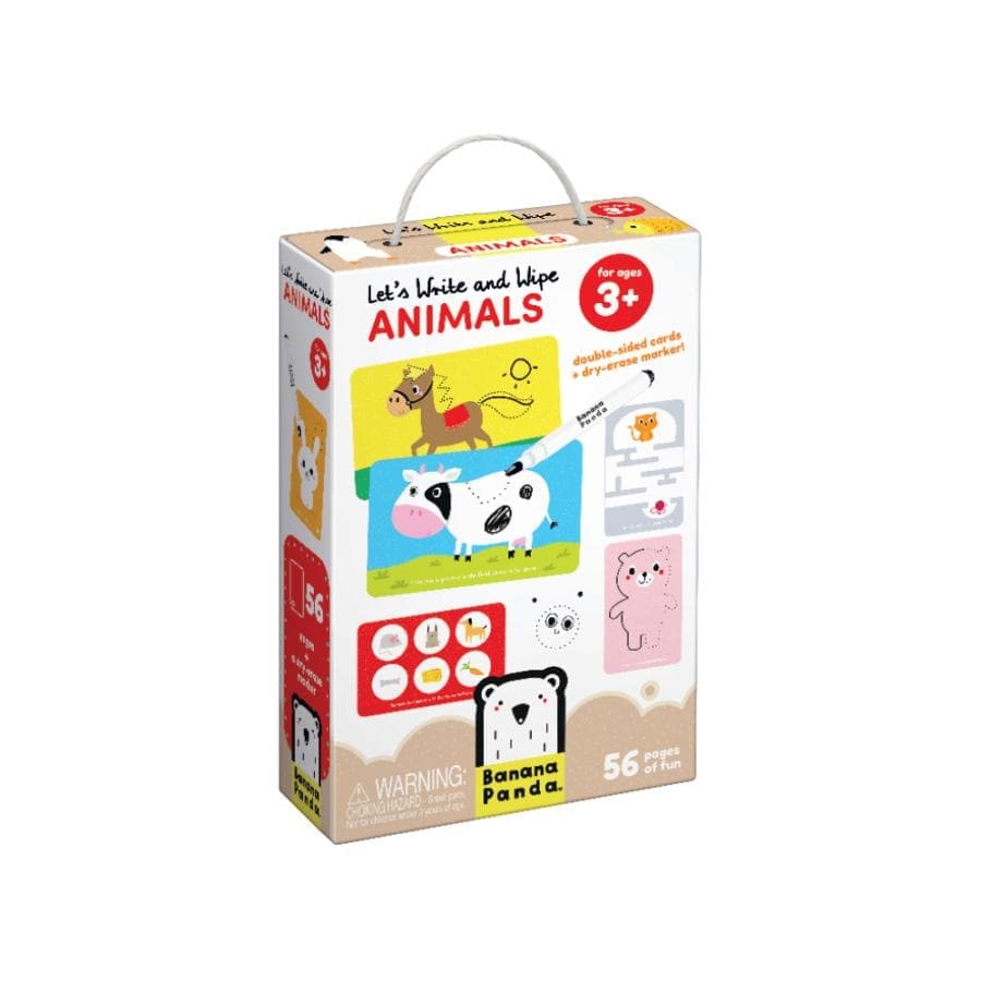 LET'S WRITE AND WIPE ANIMALS